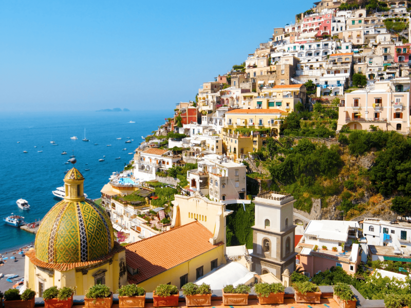 Salerno Positano Route