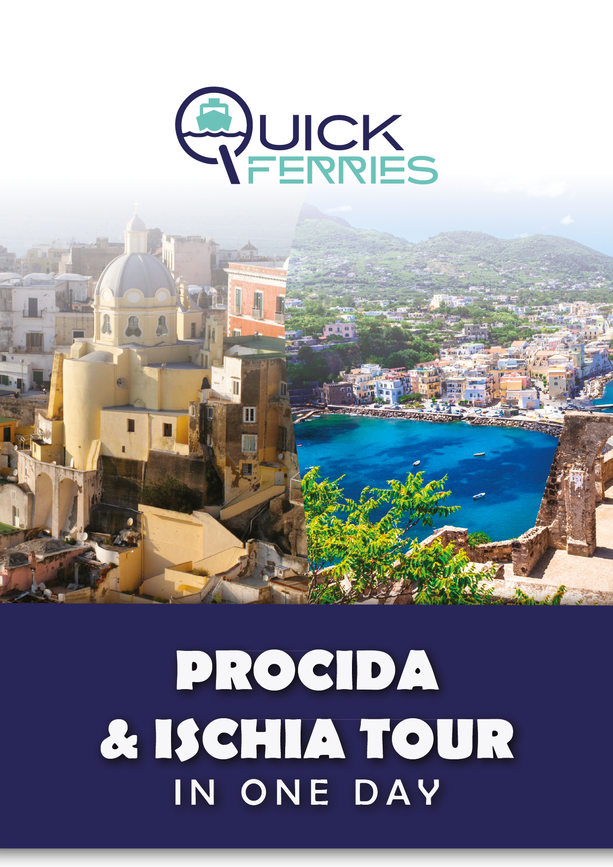 Procida & Ischia from Naples