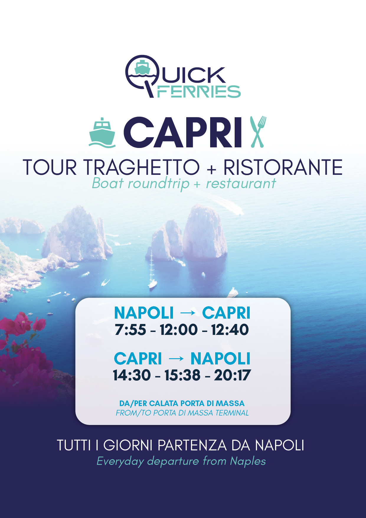 Pacchetto Capri “Nave & Ristorante”