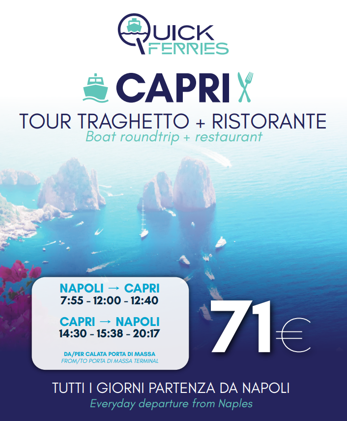 Pacchetto Capri “Nave & Ristorante”