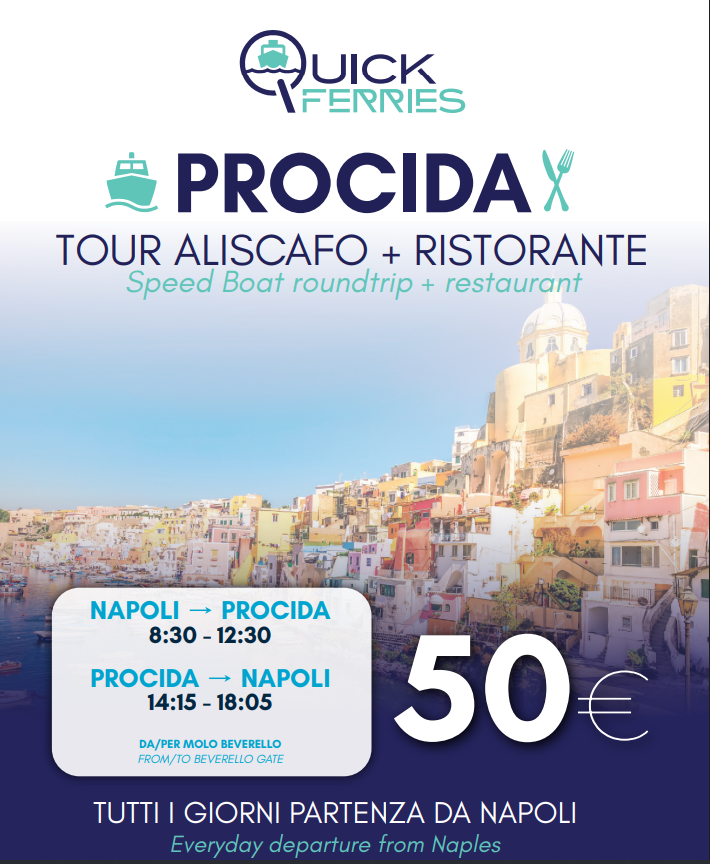 Pacchetto Procida “Aliscafo & Ristorante”