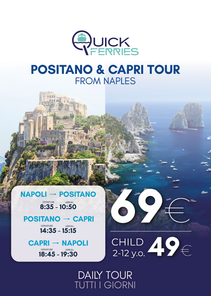 Tour Positano & Capri in one day